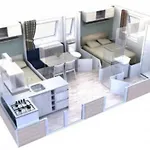 Mobil-home 4 Pers Avec Terrasse Au Les Tournesols - Api-1-52-489 캠프장