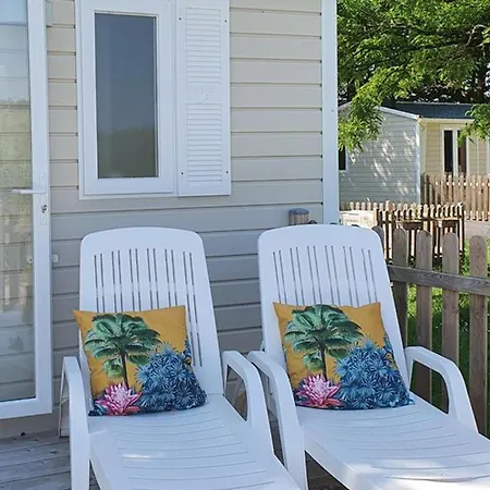 Mobil-home 4 Pers Avec Terrasse Au Les Tournesols - Api-1-52-489 Kamp alanı Crissé