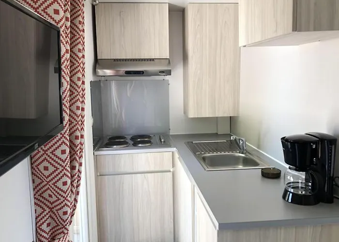 Camping Mobil-home 4 Pers Avec Terrasse Au Les Tournesols - Api-1-52-489